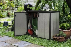 Keter Patio Store Opbergkast - 139,5x77x120cm - Grijs -Tuinmeubelen 1200x817 1