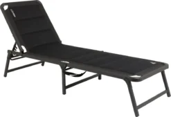 Redwood Abbott Ligbed - Stretcher/ligbedden - Inklapbaar - Zwart