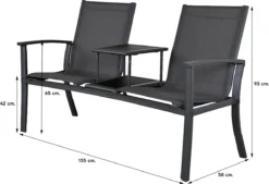 Tete-a-Tete Aluminium Tuinbank Felix -Tuinmeubelen 1200x823 1