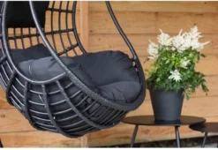 Hangstoel Sturdy Frame Zwart -Tuinmeubelen 1200x824