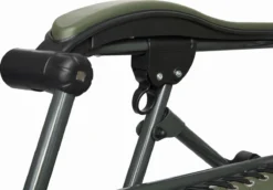 Capture Outdoor, Opklapbare Luxe Ligstoel "Relax RZ-1", Verstelbare Rugleuning, Luxe Armleuningen, Opgespannen Gevoerd Doek, Afneembaar Kussen, … -Tuinmeubelen 1200x837 1