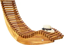 Casaria Ligstoel FSC®-gecertificeerd – Acacia Hout – 2 Stuks -Tuinmeubelen 1200x841