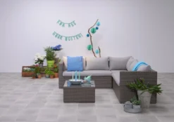 Garden Impressions Montana Loungeset - 4-delig - Bruin -Tuinmeubelen 1200x844 4