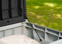 Keter Novel Opbergbox - 340L - 124x55x62.5cm - Grijs -Tuinmeubelen 1200x855 2