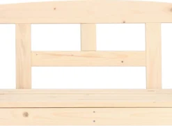 Merkloos Springos Tuinbank | Tuinbankje | Zitbank Buiten | Naaldhout | 119 X 78 X 45 Cm | Licht -Tuinmeubelen 1200x881 2