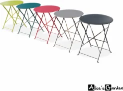Emilia - Ronde Inklapbare Bistrotafel Ø60cm Van Gepoedercoat Staal – Terra Cotta 8 Emilia - Ronde Inklapbare Bistrotafel Ø60cm Van Gepoedercoat Staal – Terra Cotta -Tuinmeubelen 1200x888 1