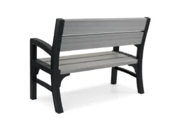 Keter Montero Tuinbank – 2-personen - 120x61x91cm - Grafiet -Tuinmeubelen 1200x893 4