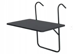 Merkloos Balkontafel Inklapbaar – Zwart – 40 X 60 X 70 Cm – Hout Balkontafeltje Hangend Balkonbar Balkontafels Opklapbaar Hangtafel – Ophangbaar Voor Aan Het Balkon – Vouwtafel Wandtafel Inklapbare Tafel – Bijzettafel – Buiten Tafeltje Klaptafel -Tuinmeubelen 1200x897 1