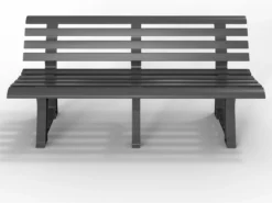 Casaria Tuinbank Orchidea – Kunststof/240kg Belastbaar – Antraciet -Tuinmeubelen 1200x897 2