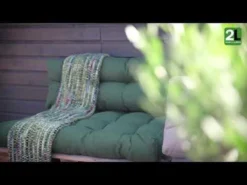 2L Home & Garden Rugkussen Metro Olijf - 120 X 40cm -Tuinmeubelen 1200x900 15