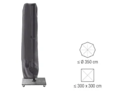 AeroCover Parasolhoes - Zweef Parasols - Grijs - 250x55 Cm (HxB) -Tuinmeubelen 1200x900 21