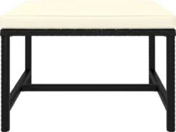 VidaXL 4-delige Loungeset Met Kussens Poly Rattan Zwart -Tuinmeubelen 1200x900 3