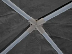 Garden Royal Partytent 3x3m Grijs Met 2 Zijwanden -Tuinmeubelen 1200x901 2