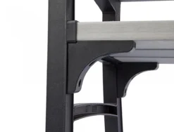 Keter Montero Tuinbank – 2-personen - 120x61x91cm - Grafiet -Tuinmeubelen 1200x914