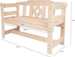 MaximaVida Tuinbank Amelie 120 Cm - FSC Vurenhout -Tuinmeubelen 1200x922 6