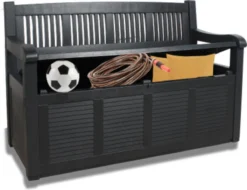 Merkloos Opbergbank Van Kunststof | 130 X 60 Cm | Antraciet 15 Merkloos Opbergbank Van Kunststof | 130 X 60 Cm | Antraciet -Tuinmeubelen 1200x923 2