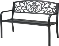 Pro Garden Tuinbank -127 X 60 - Metaal