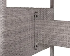 Beliani VITERBO - Loungeset Voor 8 - Grijs - PE Rotan -Tuinmeubelen 1200x965 1