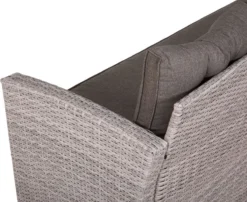 Beliani VITERBO - Loungeset Voor 8 - Grijs - PE Rotan -Tuinmeubelen 1200x983 4