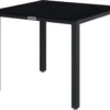 Casaria – Tuintafel – Aluminium – 90x90x75cm –Antraciet