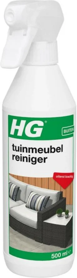 HG Tuinmeubelreiniger - 500ml - Voor Alle Soorten Tuinmeubelen - Uiterst Krachtig 11 HG Tuinmeubelreiniger - 500ml - Voor Alle Soorten Tuinmeubelen - Uiterst Krachtig -Tuinmeubelen 332x1200 1