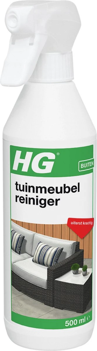 HG Tuinmeubelreiniger - 500ml - Voor Alle Soorten Tuinmeubelen - Uiterst Krachtig 1 HG Tuinmeubelreiniger - 500ml - Voor Alle Soorten Tuinmeubelen - Uiterst Krachtig