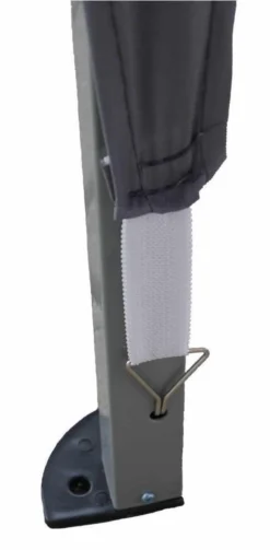 Partytent 3x6m Easy Up - 6 Zijwanden - Grijs -Tuinmeubelen 589x1200