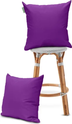 Gardenista Sierkussens - Hollow Fibre Gevuld 45cm Binnenkussen - Tuinkussens Voor Binnen En Buiten - Kussentjes Woonkamer -Tuinmeubelen 701x1200