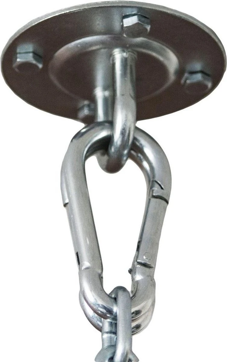 Ophangsysteem Hangstoel - In Hoogte Verstelbaar - Plafondhaak - Ophanghaak - Bokszak - Plafondbeugel 2 Ophangsysteem Hangstoel - In Hoogte Verstelbaar - Plafondhaak - Ophanghaak - Bokszak - Plafondbeugel - Afbeelding 2