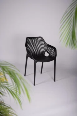 Tuinstoel - Air XL - Zwart - Siesta -Tuinmeubelen 798x1200 2