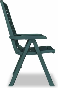 VidaXL 5-delige Tuinset Kunststof Groen -Tuinmeubelen 798x1200