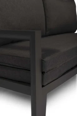 Merkloos Loungebed | Daybed | Uitschuifbare Tuinbank | 185 Cm | Zwart | Hoogwaardige Kwaliteit | Loungebank -Tuinmeubelen 800x1200 41