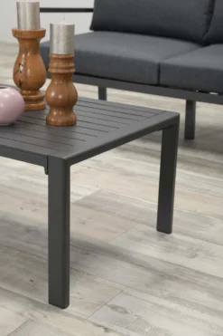 Garden Impressions Lexinton Loungeset - Verstelbaar - Aluminium - Zwart -Tuinmeubelen 800x1200 65