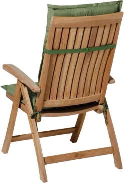 Madison Tuinstoelkussen Hoge Rug Basic Groen -Tuinmeubelen 813x1200