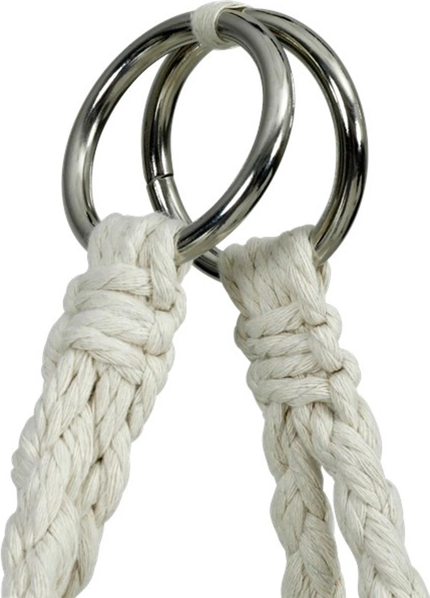 Macramé Hangstoel Beige - Beige Hangstoel - Hangstoel Touw - Hangstoel - Tot 110KG - Eenpersoons Hangstoel - Hang Stoel 1 Persoon - Hangstoel Voor Binnen - Hangstoel Zonder Standaard - Hangstoel Buiten 4 Macramé Hangstoel Beige - Beige Hangstoel - Hangstoel Touw - Hangstoel - Tot 110KG - Eenpersoons Hangstoel - Hang Stoel 1 Persoon - Hangstoel Voor Binnen - Hangstoel Zonder Standaard - Hangstoel Buiten - Afbeelding 4