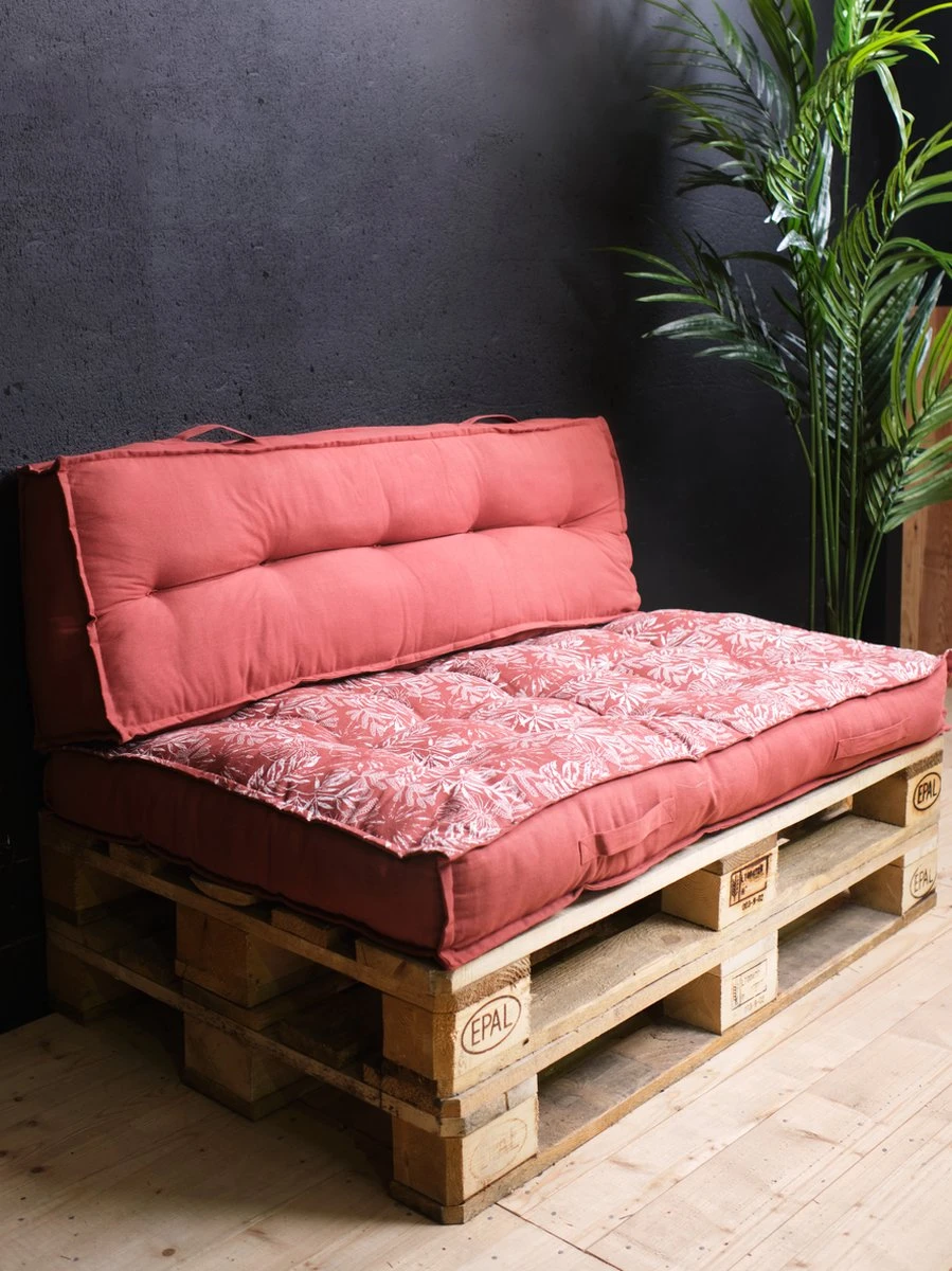 Today Palletkussen Terracotta - 120 X 80cm - Print 1 Today Palletkussen Terracotta - 120 X 80cm - Print