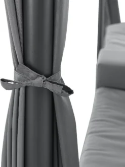 Schommelbank / Ligbank Kassandra - Donkergrijs -Tuinmeubelen 902x1200 3