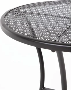 Bolero Ronde Stalen Bistro Tafel Zwart 60cm 8 Bolero Ronde Stalen Bistro Tafel Zwart 60cm -Tuinmeubelen 957x1200 1