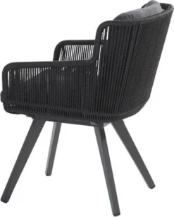 4 Seasons Outdoor 4SO Armstoel Flores Anthracite - 1 Stuk 8 4 Seasons Outdoor 4SO Armstoel Flores Anthracite - 1 Stuk -Tuinmeubelen 964x1200 2