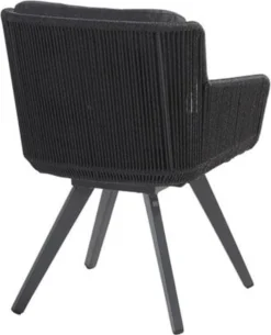 4 Seasons Outdoor 4SO Armstoel Flores Anthracite - 1 Stuk 9 4 Seasons Outdoor 4SO Armstoel Flores Anthracite - 1 Stuk -Tuinmeubelen 973x1200